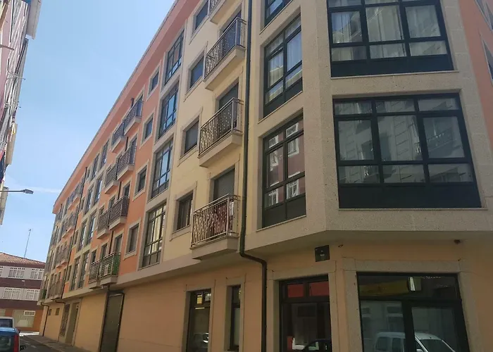 En El Centro De Nuevo Y Con Terraza Appartement Cedeira
